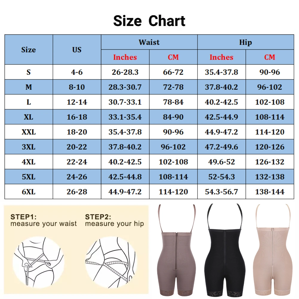 Butt Lifter Body Shapewear Tummy Control Panties Women Binders Shapers