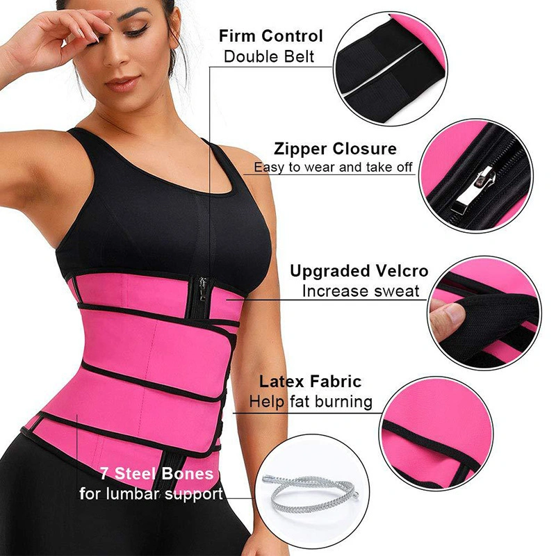 Neoprene Waist Trainer Custom Logo Comfortable New Lose Weight High Waist Tummy Control Body Shaper