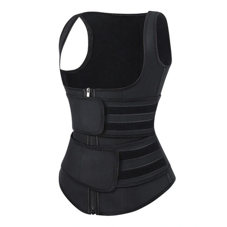 2022 Wholesale New Product Neoprene Zipper Plus Size Trainer Women Body Shaper