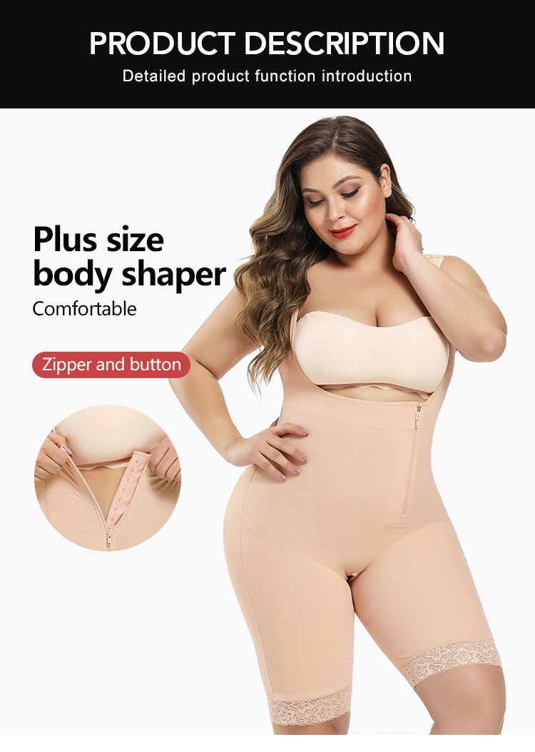 Colombianas 6XL Breathable Invisible Shapewear Butt Lifter Slimming Girdle Women Plus Size Women&prime;s Underwear Full Body Shaper